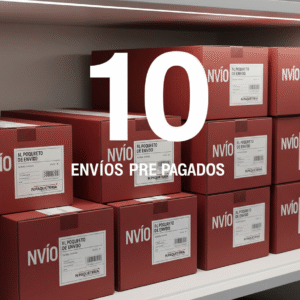 Pack de 10 Envíos Estándar (Pre-pagados)
