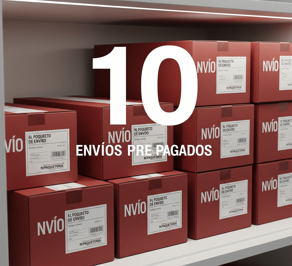 Pack de 10 Envíos Estándar (Pre-pagados)